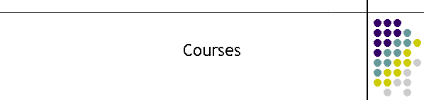 Courses