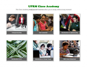 Link to UPRM Cisco Academy